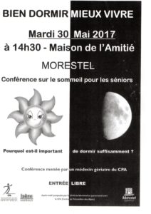 Conférence Bien Dormir Mieux Vivre Commune De Passins - 